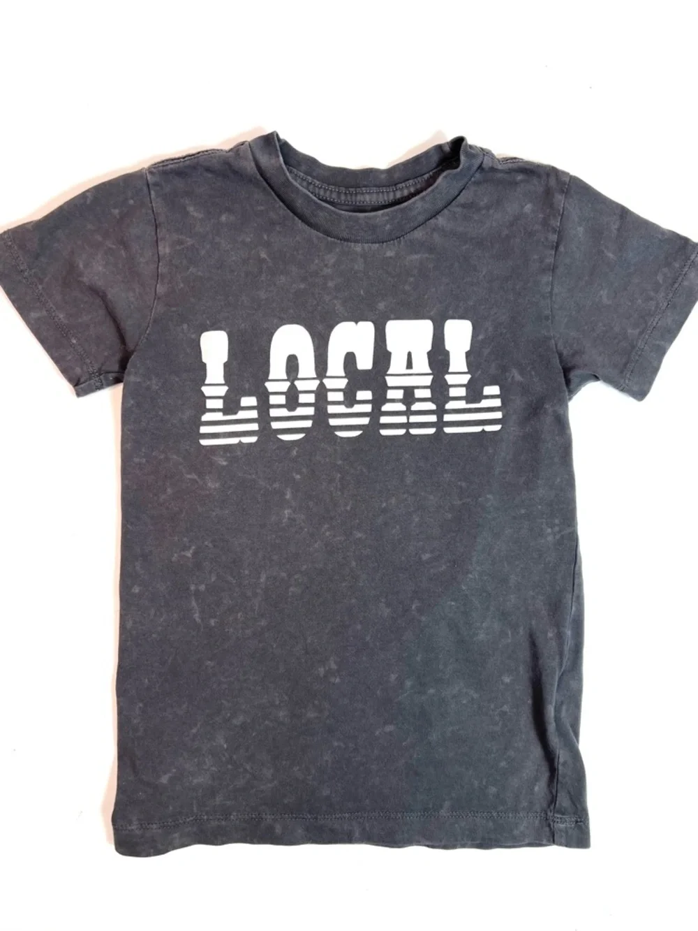 Tiny Whales Local Tee Shirt Gray Size 4T